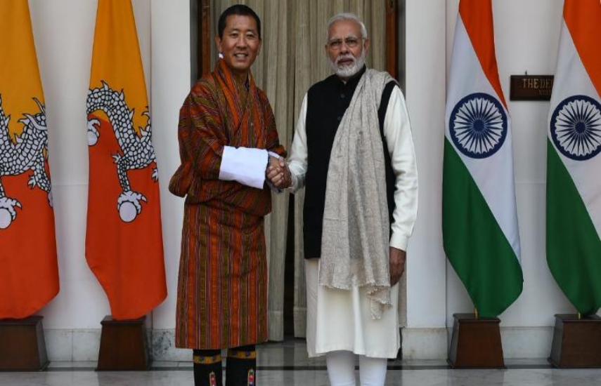 Prime Minister Narendra Modi on two day state visit to Bhutan भटन