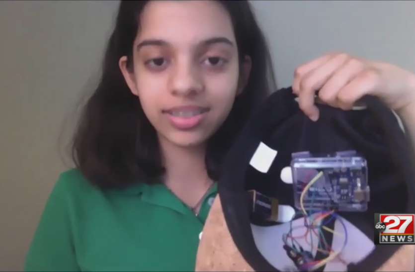 Talento joven: adolescente de origen indio creó un censor de advertencia por el distanciamiento social