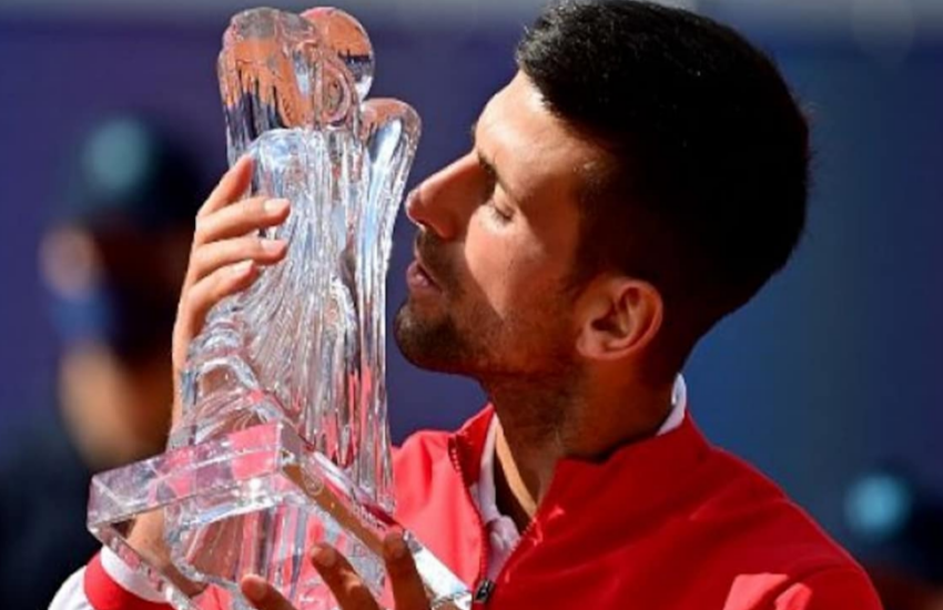 Novak Djokovic Wins Rd Career Title In Belgrade