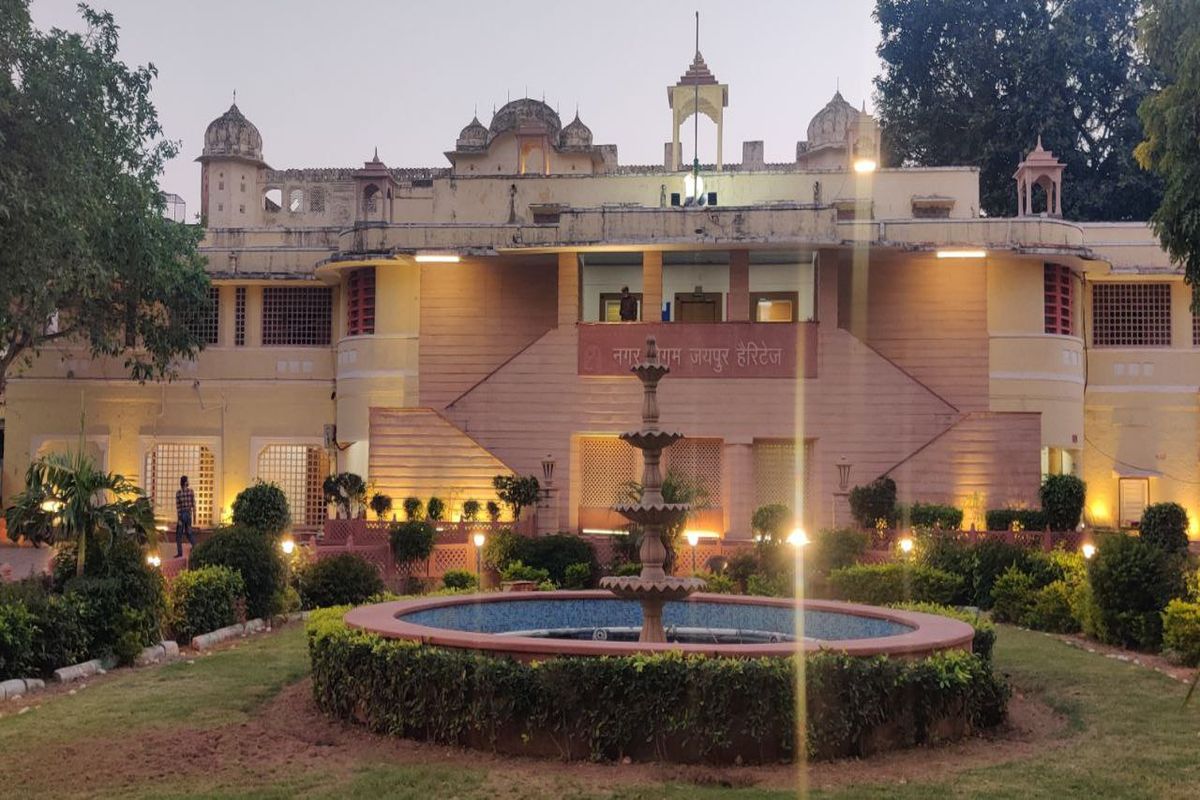 Heritage Nagar Nigam Jaipur Flood Control Rooms