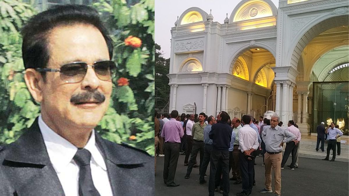 Subrata Roy Last Rites Live Sahara Group Chief Subrata Roy Passes Away