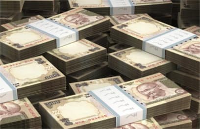 fake Indian rupees