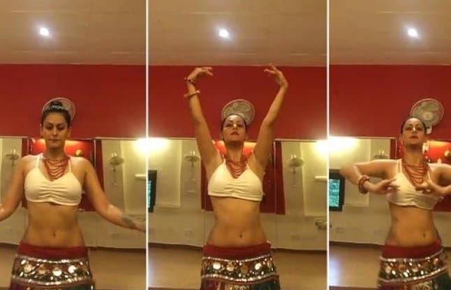 Mehaer Malik belly dance viral
