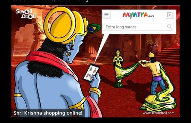 controversy over myntra ad
