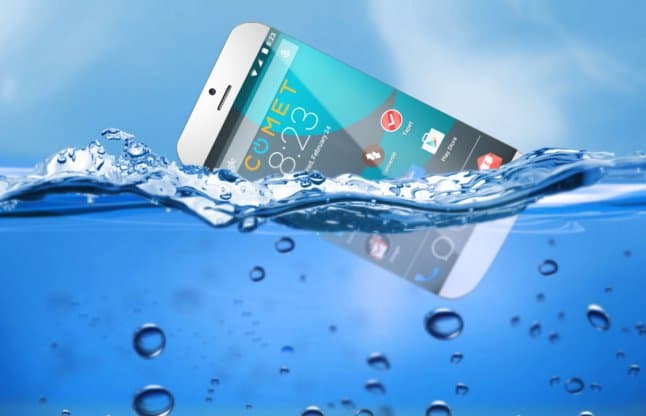 COMET water floating mobile phone