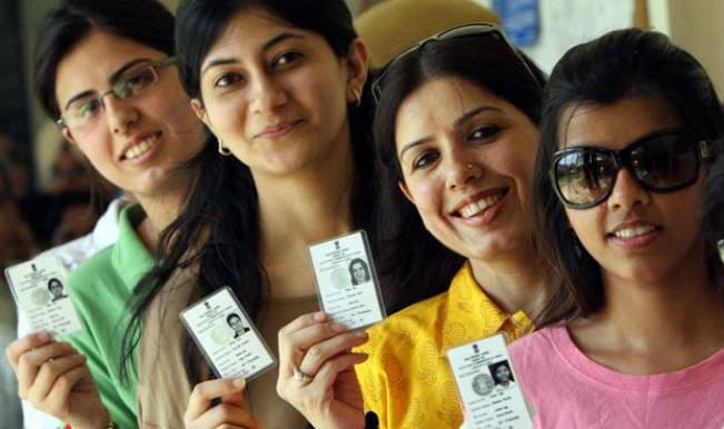 Voters in India