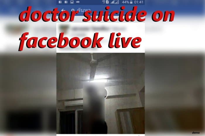 doctor suicide on facebook live