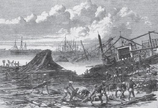 kolkata cyclone 1737