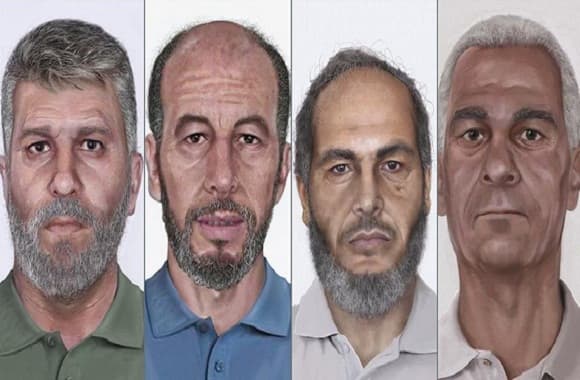 age-processed picture of hijackers