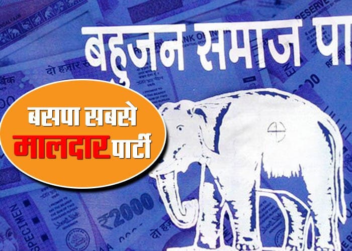 Mayawati BSP income record increased during note ban in ADR report