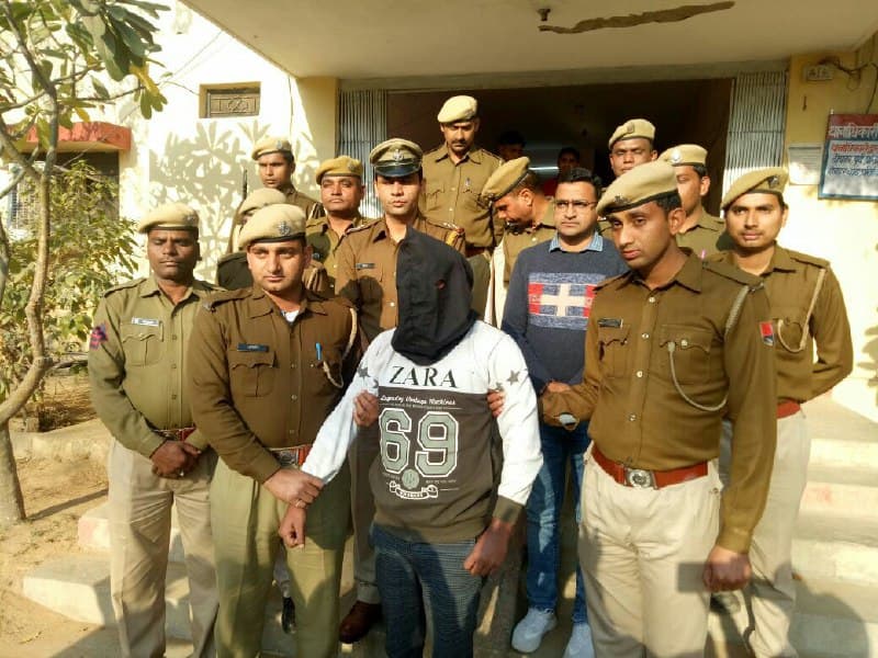 police arrest last criminal of neemrana loot case