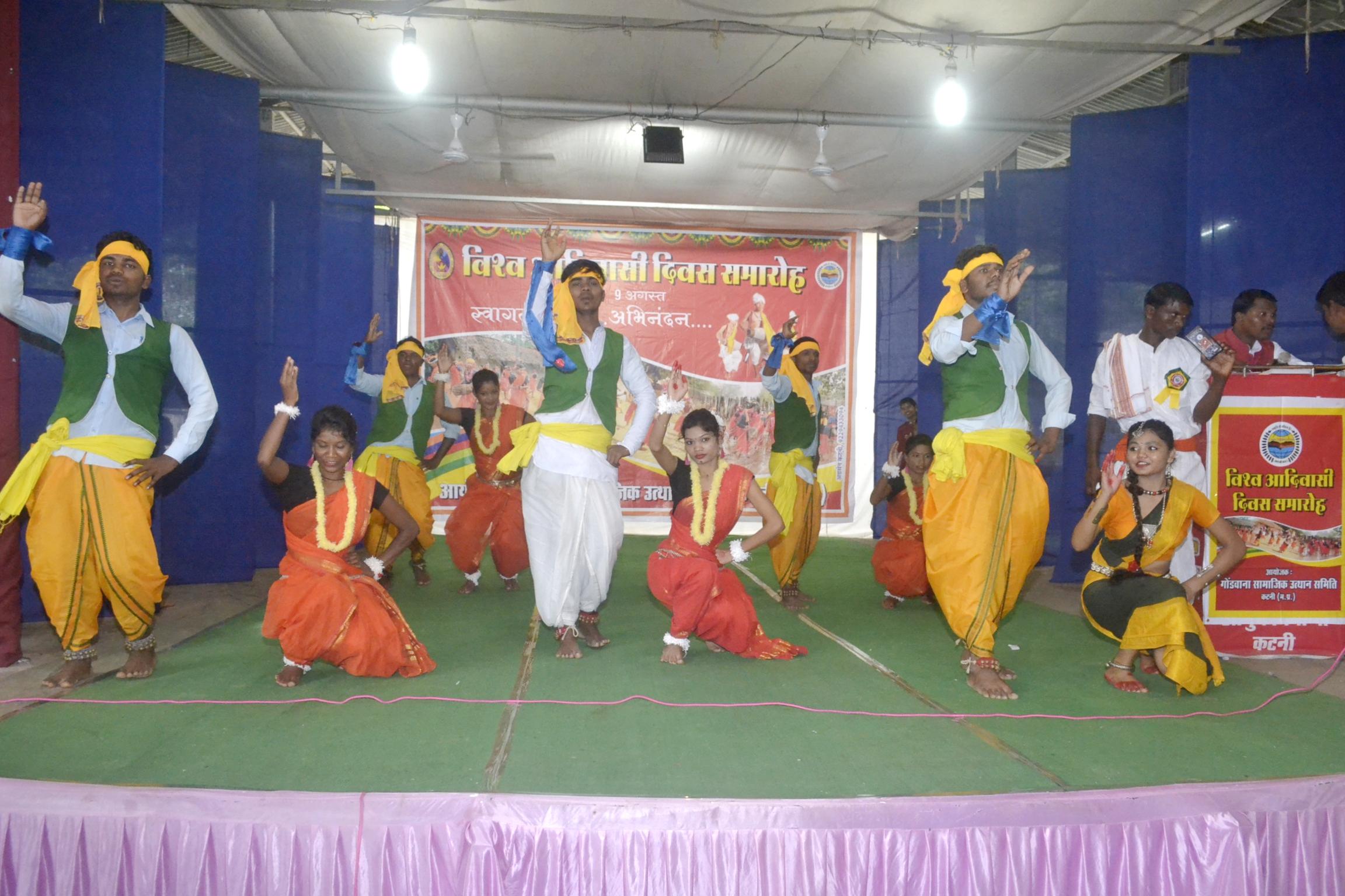 Organizing cultural programs on tribal Tribal Day