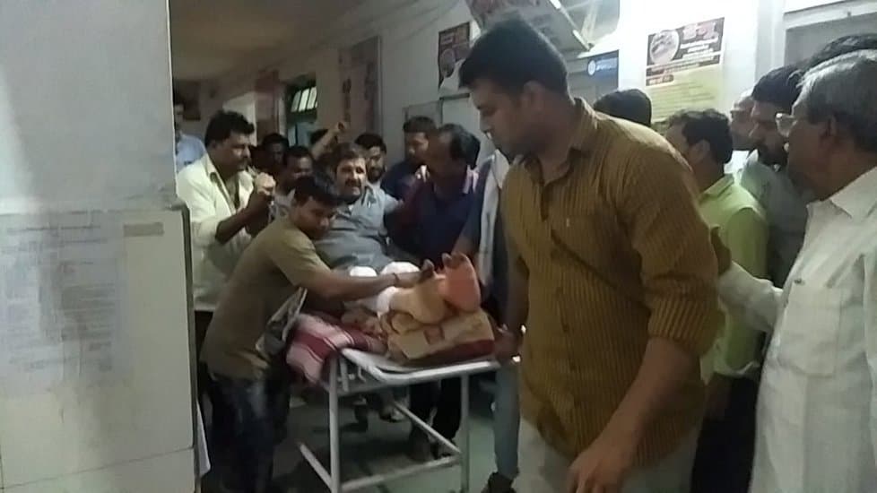 Madhya Pradesh assembly speaker's wife injured after break lift