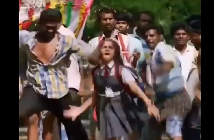 school girl dance goes viral on social media
