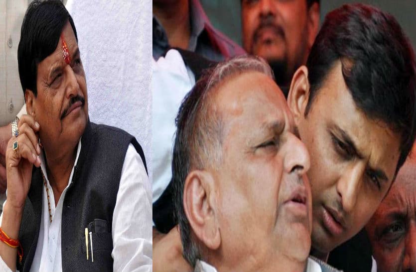 Why Mulayam and Akhilesh came in party office at same time