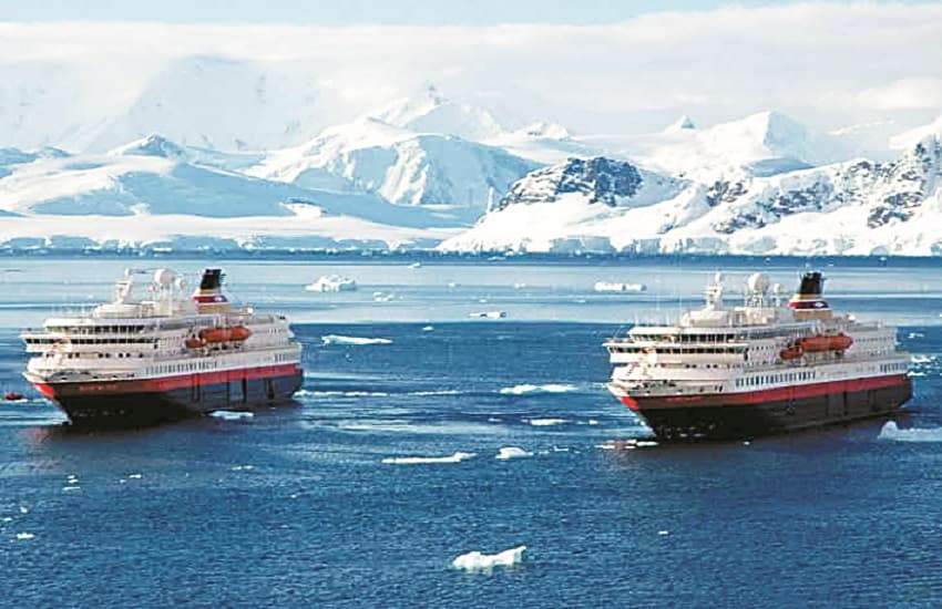 Hurtigruten ships