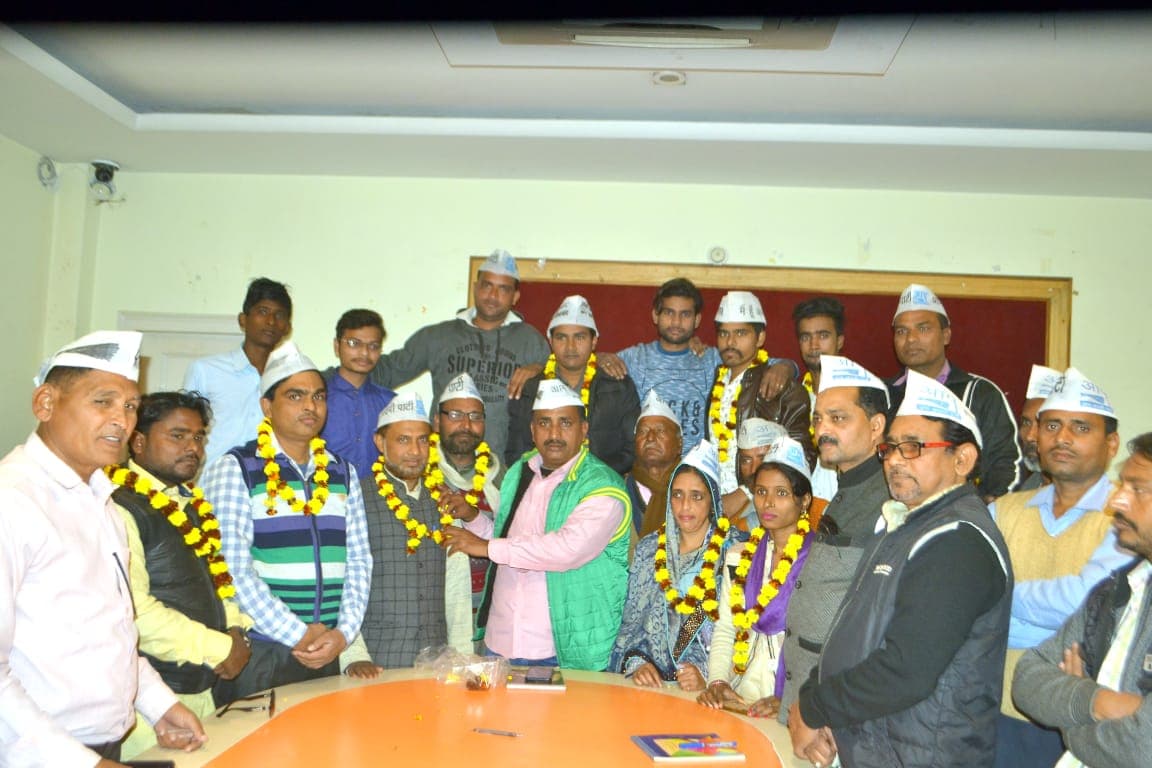 Ayodhya Social workers have accepted membership of aap