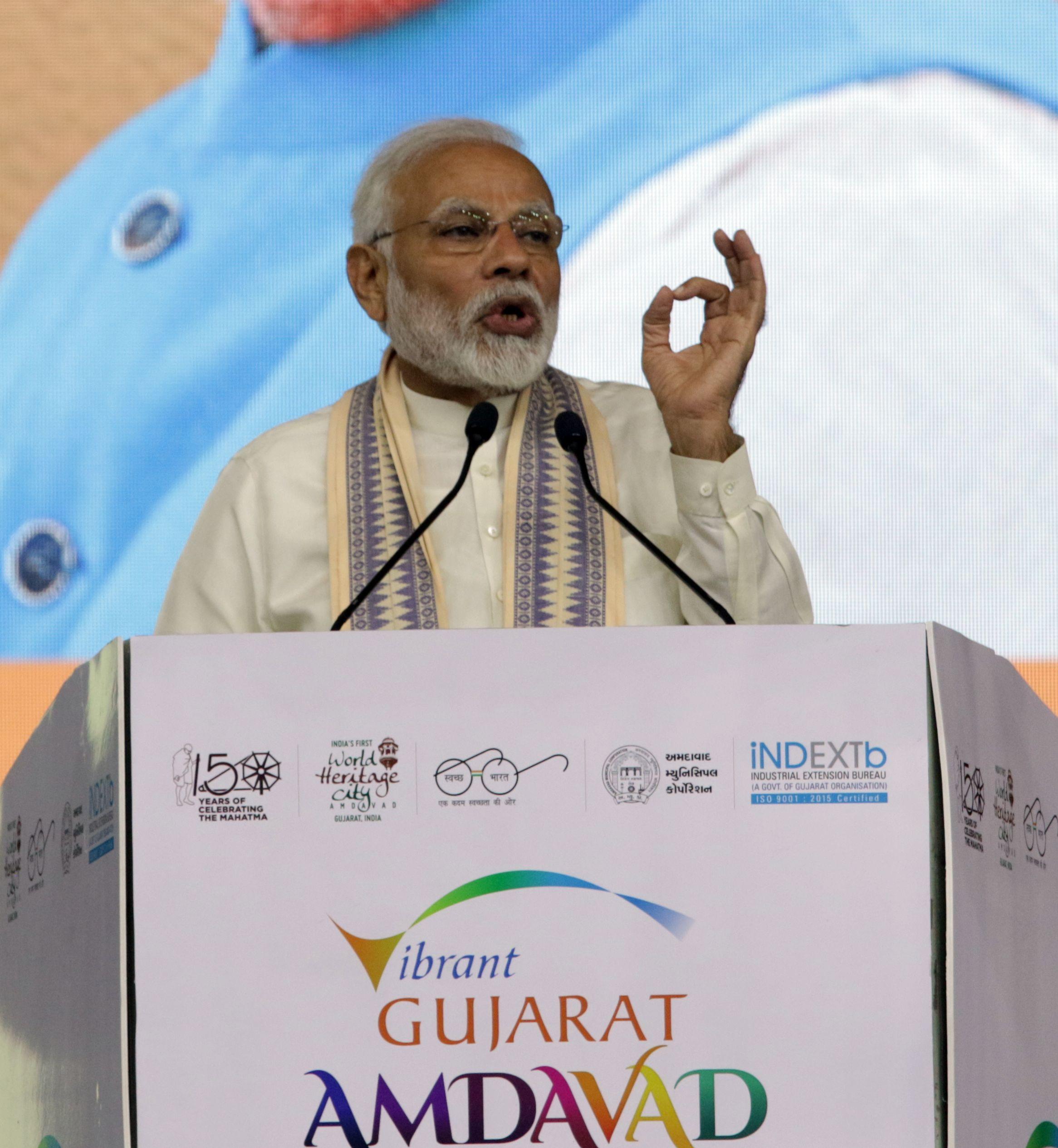 PM Modi, vibrant Gujarat