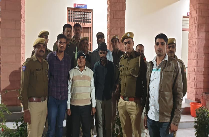Accused x sarpanch arrested in case of attack on lady don's house