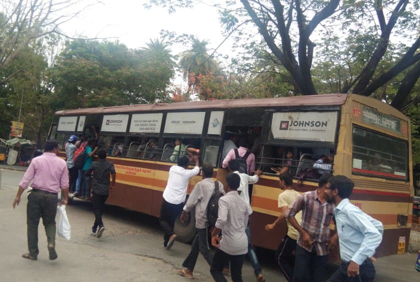 Passengers troubled by MTC bus strike