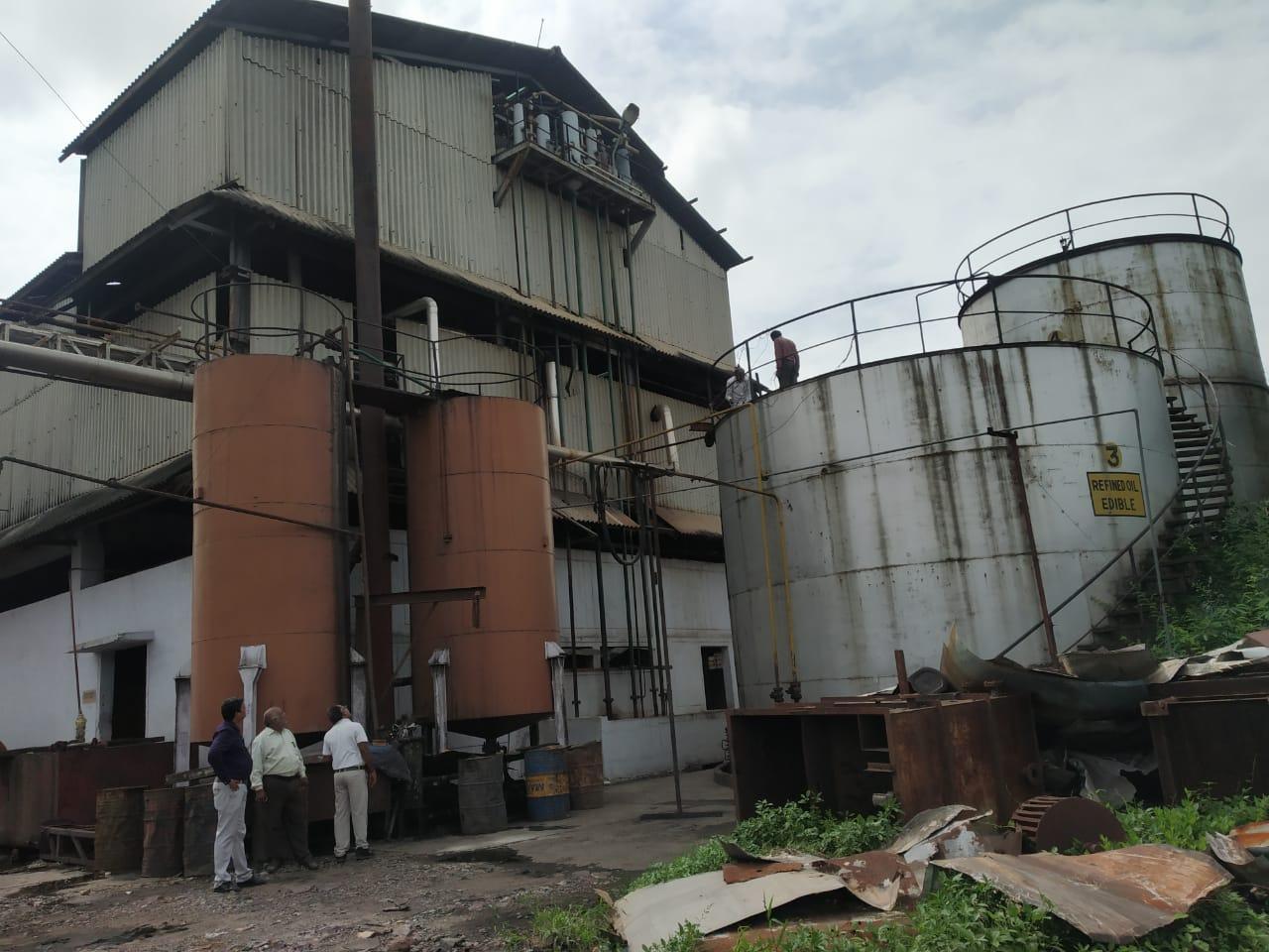 Samples taken from two tanks under inspection of Sanwaria Agro Oil