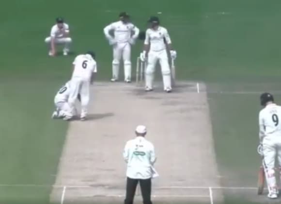 Bowler Down to Ground 