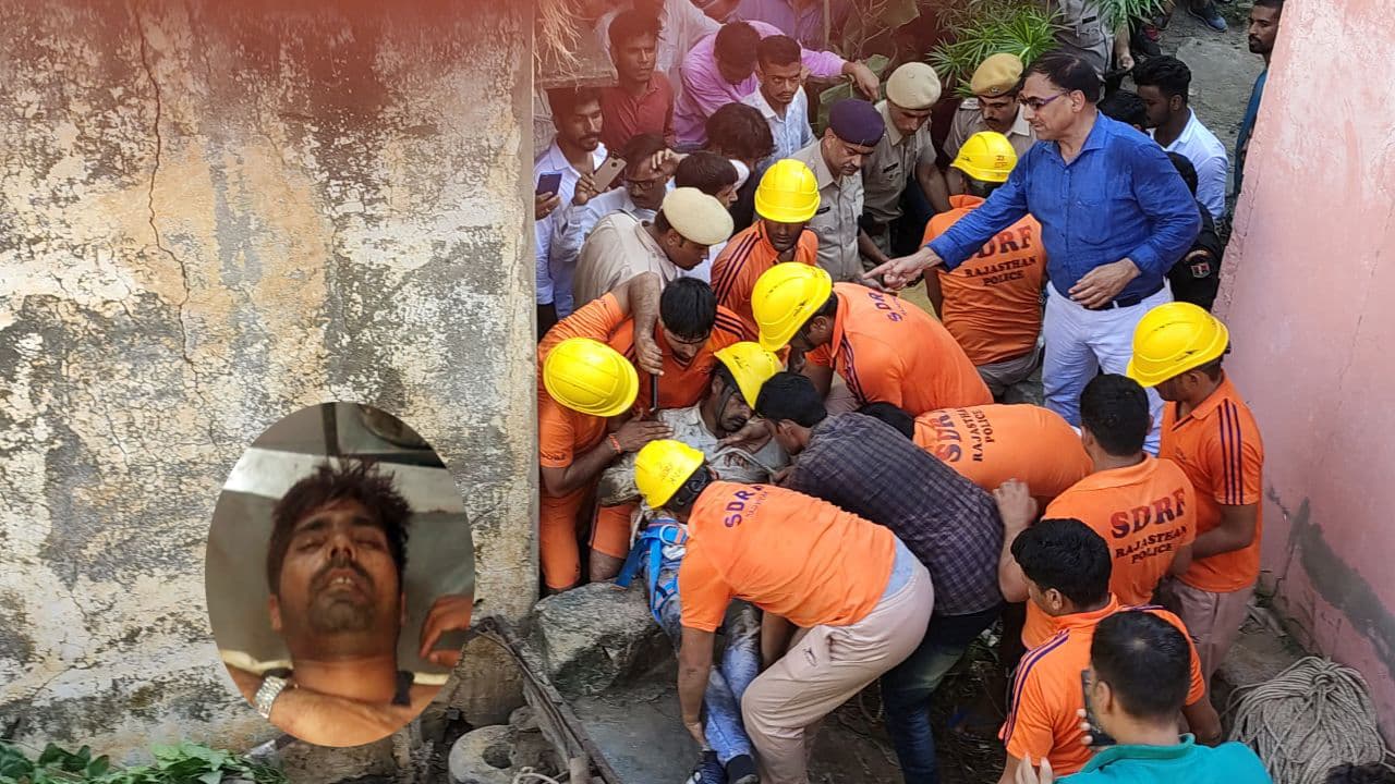 Youth Fallen In Empty Well In Alwar During Student Union Elections