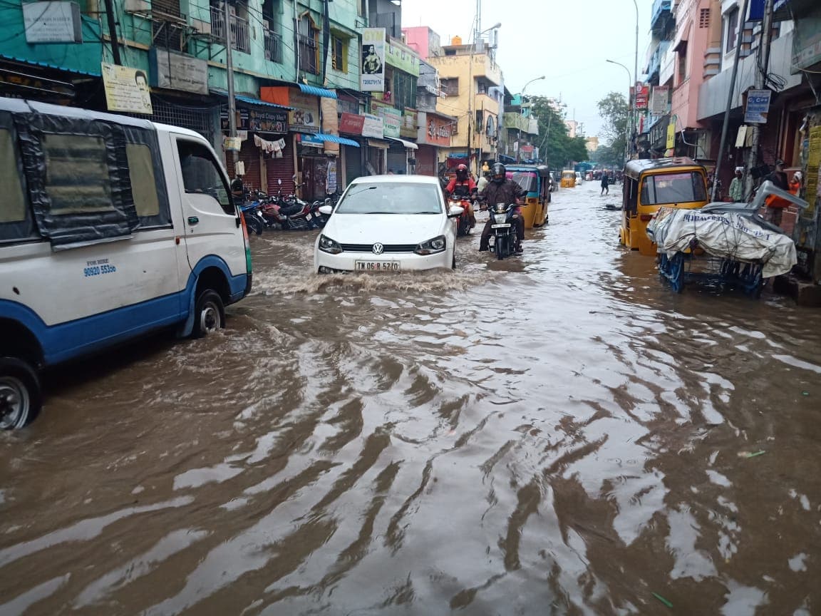 Tamilnadu: highest rainfall of the year, Rain at chennai