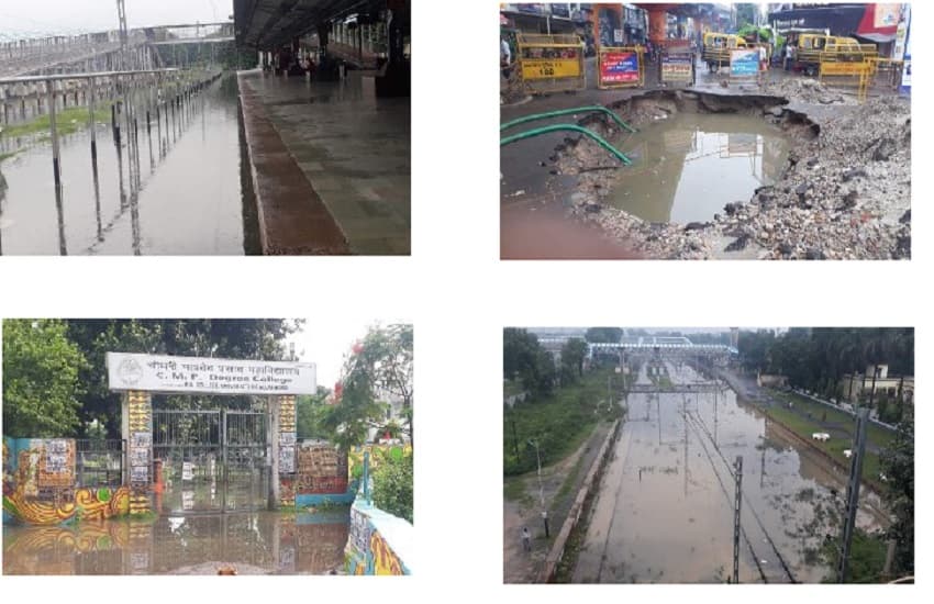Heavy rains in Prayagraj worsened situation, platform had to be change