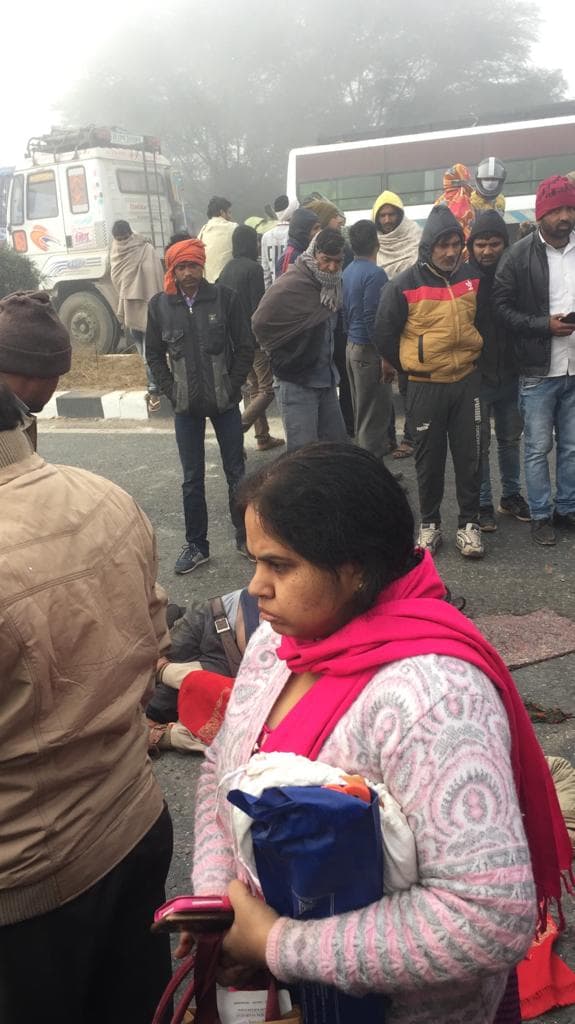 Road accident: सड़क हादसे में एक पुलिस एएसआई व कांस्टेबल की मौत, तफ्तीश के लिए जा रहे थे दिल्ली