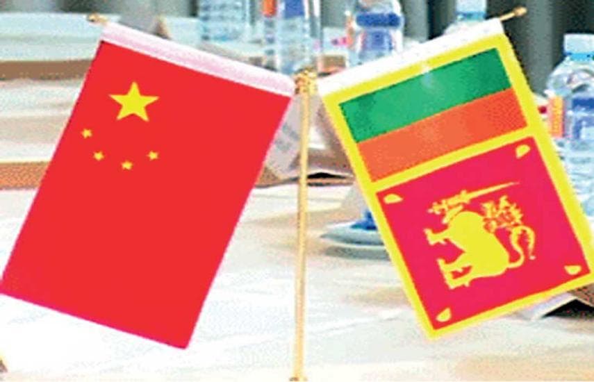 srilanka and china