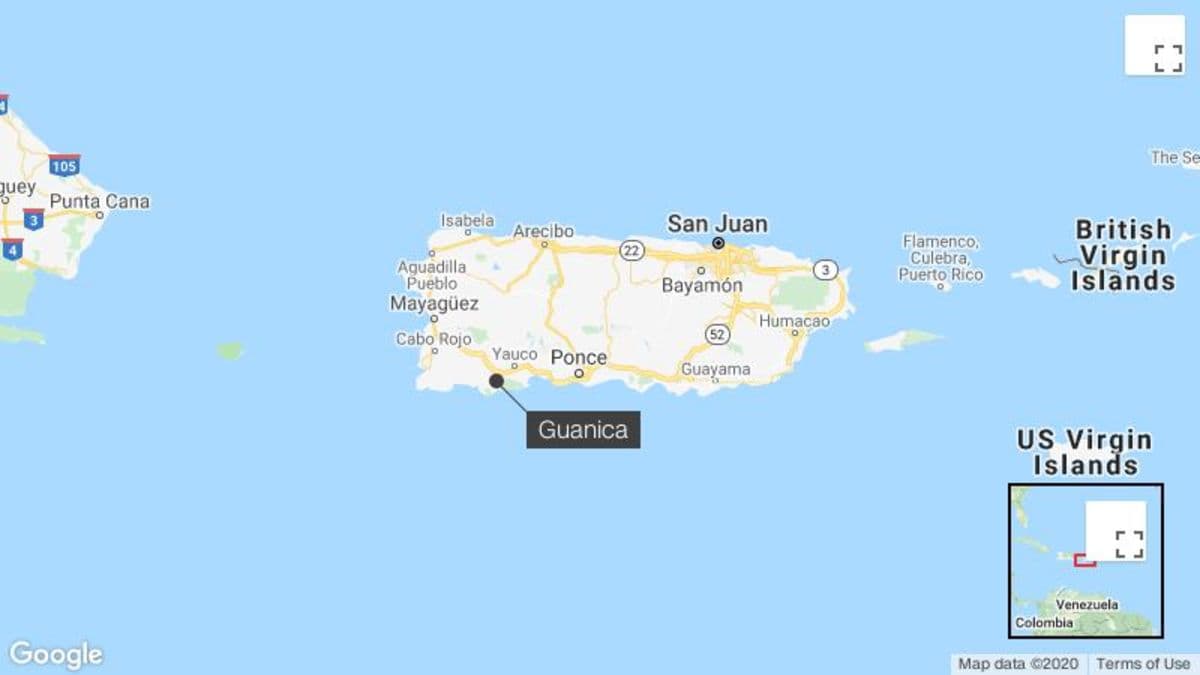 Puerto rico Earthquake