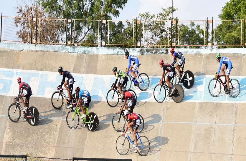 राजस्थान स्टेट टै्रक साइक्लिंग चौम्पियनशिप : पहले दिन बीकानेर के खिलाडिय़ों का दबदबा