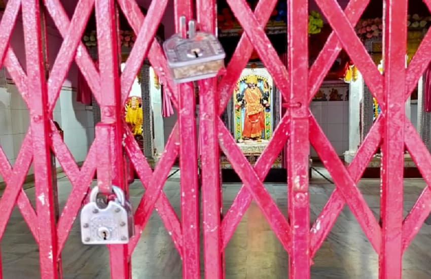 Akhil Bhartiya Akhara Parishad raised demand for opening of temples