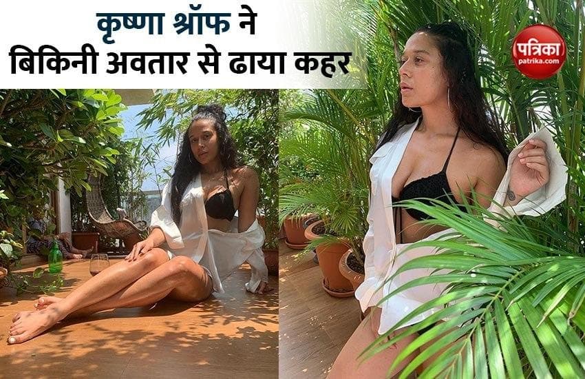 Krishna Shroff's bikini look viral