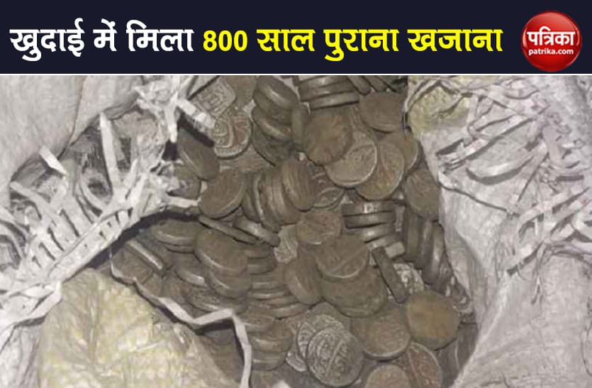800 years old sultanate period coins found during House digging