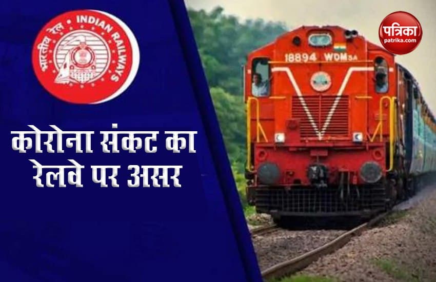 कोरोना संकट में Indian Railway में नई भर्तियों पर लगी रोक, 50 फीसदी वैकेंसी भी होंगी सेरेंडर