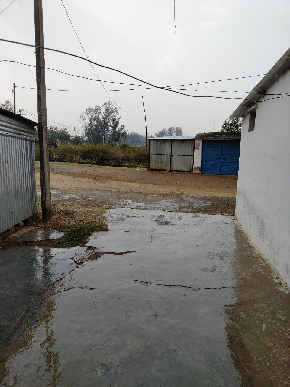 Scorching rain throughout the day, hail fell in Amarkantak and nearby