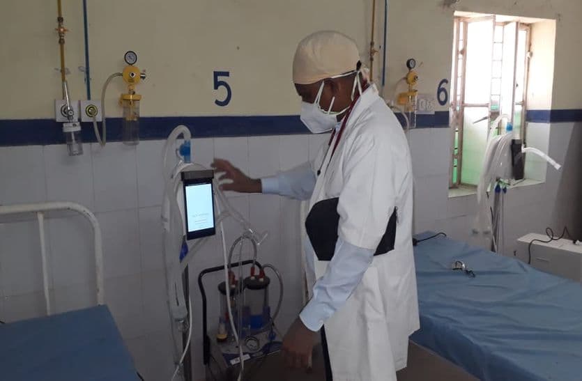 Kovid patients will soon get ventilator facility in the hospital