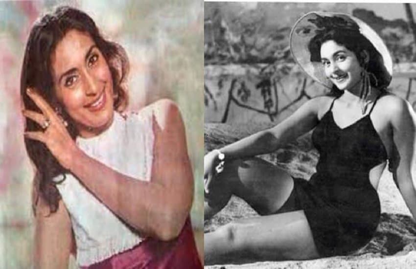  Nutan was first actress to win Miss India crown And Wore Swimsuit
