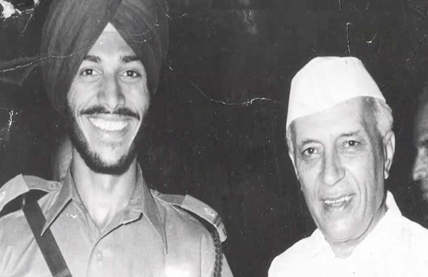 Milkha singh and Pd Nehru