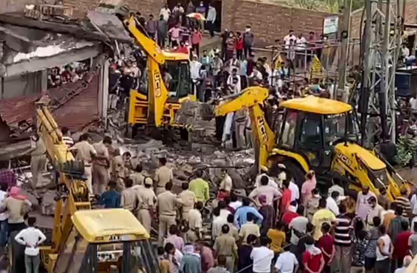 3 dead construction building collapses in Bikaner