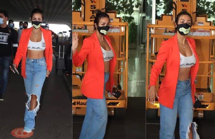 Malika Arora Spot In glamorous outfit photos goes viral