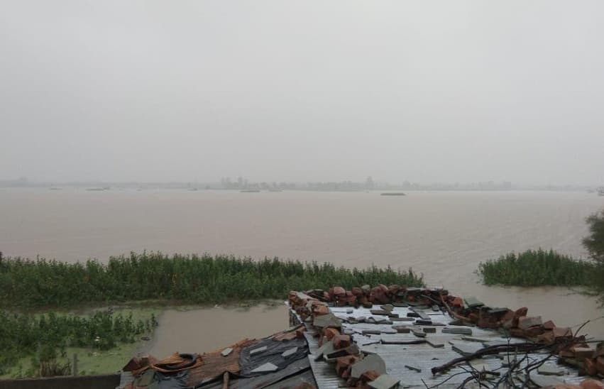 नदियां उफनी, झालावाड़ जिले में बाढ़ के हालात, कोटा-भोपाल मार्ग बंद