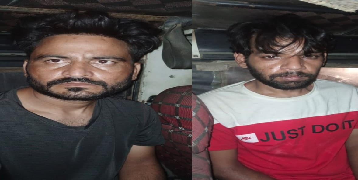 टैक्सी चालक की अपहरण कर हत्या करने वाले दो बदमाश गिरफ्तार
