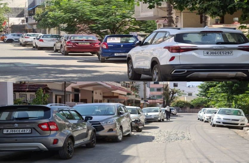 घर में जगह का शपथ पत्र बे-कार, पार्किंग नीति की दरकार
