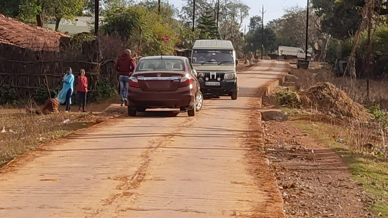 After the construction of the road, the contractor did not do the work