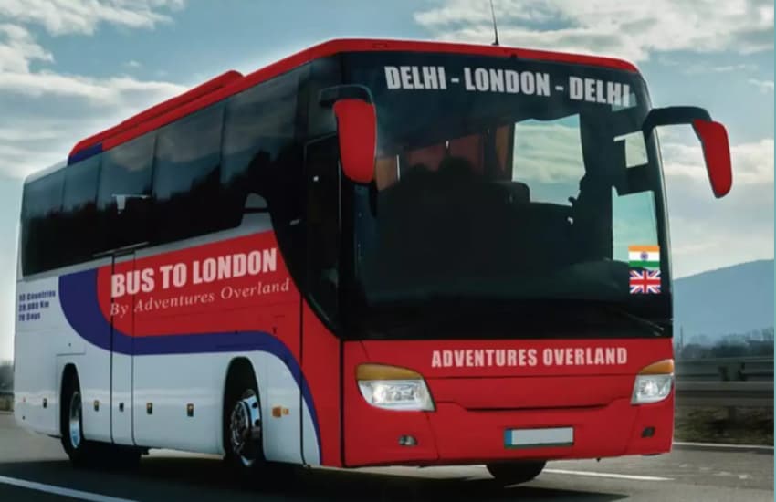 Delhi To London Bus Service