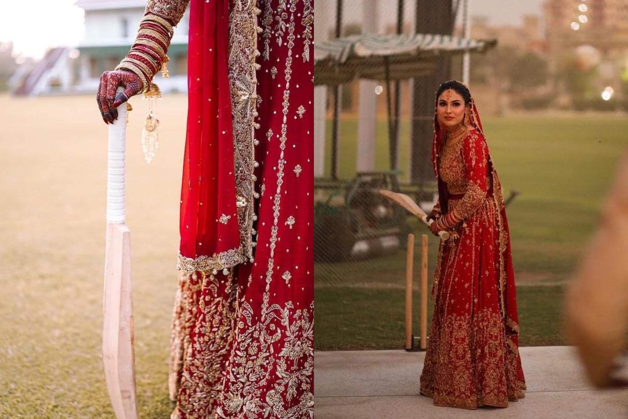 pakistani cricketer kainat imtiaz pre wedding themed photoshoot