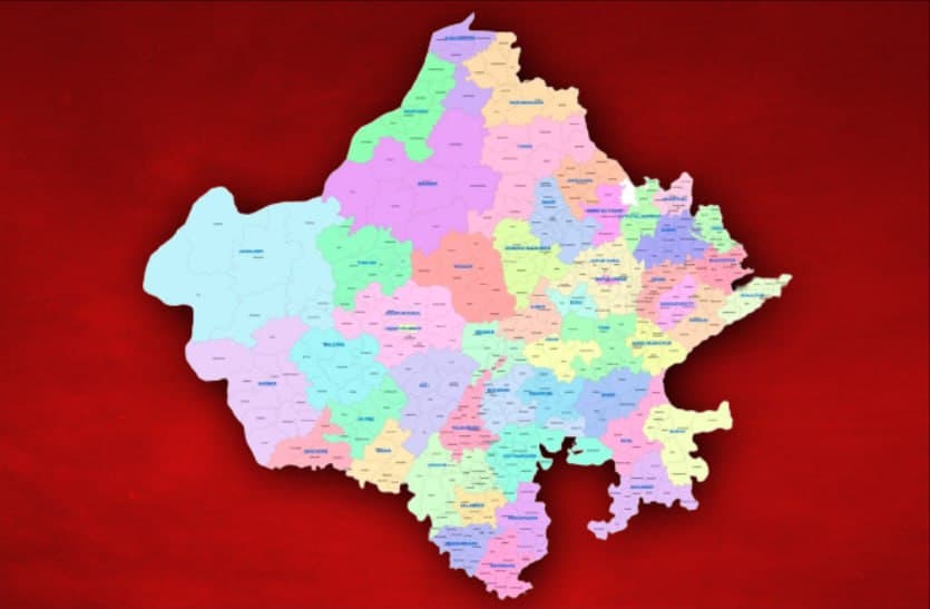New District Rajasthan Today, Rajasthan New District Tehsil Wise List